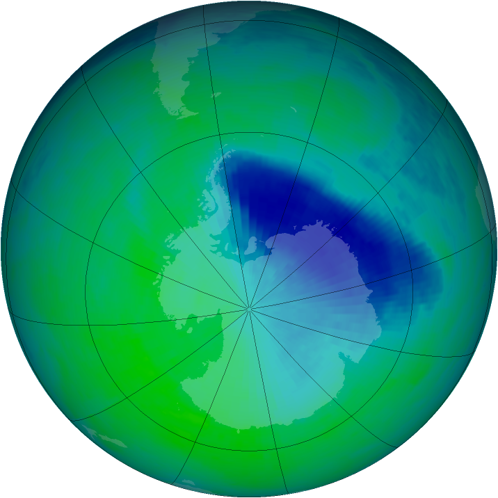 Ozone Map 1993-12-03
